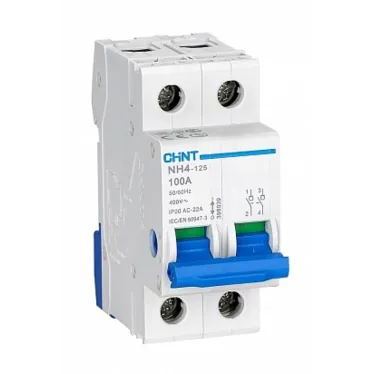 Выключатель нагрузки NH4 2P 125A (DB) (R) | 398033 | CHINT