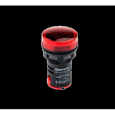 Индикатор тока и напряжения, 50-500V, 0-100A красный MT22-VAM4 | 78728 | ОВЕН