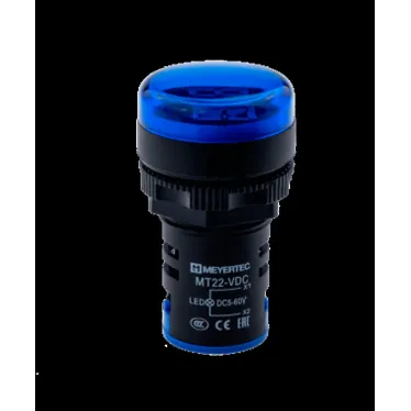 Индикатор напряжения, 5-60V DC, синий, MT22-VDC6 | 107388 | ОВЕН