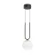 Светильник SP-BEADS-HANG-U-R130-10W Warm3000 (BK-GD, 275 deg, 230V) (IP20 металл, 5 лет)