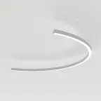 Светильник SP-LINE-HANG-ARC-C3535-D1500-61W Warm3000 (WHITE, 230V) (металл)