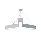 Светильник светодиодный Geometria  Igrek SPO-174-W-40K-040-LM 40Вт 4000К 2800Лм IP40 800*800*80  | Б0059184 | ЭРА