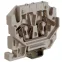 HPP.2GR, мини зажим, проходной 2,5 кв.мм серый | ZHP170GR | DKC