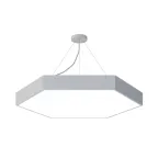Светильник светодиодный Geometria  Hexagon SPO-170-W-40K-062-LM 62Вт 4000К 4600Лм IP40 800*800  | Б0059180 | ЭРА