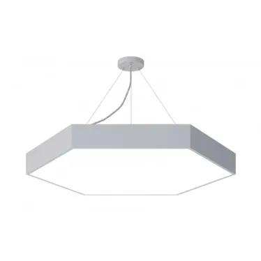 Светильник светодиодный Geometria  Hexagon SPO-170-W-40K-062-LM 62Вт 4000К 4600Лм IP40 800*800  | Б0059180 | ЭРА