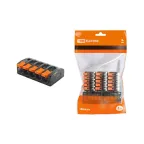                  Соединительная клемма СК-615 (2,5мм2) (5 шт/упак) | SQ0527-0033 | TDM
               