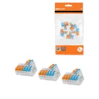                  Клемма разветвительная СКР-626 в прозрачном корпусе (4 мм2) (5 шт/упак) | SQ0527-0414 | TDM
               