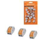                  Соединительная клемма СК-412 (2,5мм²) (20 шт/блистер) | SQ0527-0007 | TDM
               