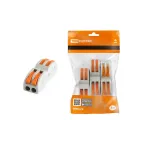                  Соединительная проходная клемма СК-412-2 (2,5мм2) (4 шт/упак) | SQ0527-0051 | TDM
               