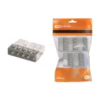                  Строительно-монтажная клемма КБМ-2273-235 (2,5мм2) с пастой (5 шт/упак) | SQ0517-0124 | TDM
               