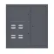 Щит этажный 4 кв. RAL7016 (1000х950х150) EKF PROxima