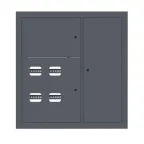 Щит этажный 4 кв. RAL7016 (1000х950х150) EKF PROxima