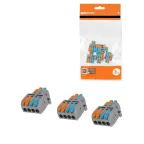                  Клемма разветвительная СКР-424 (4 мм2) (5 шт/упак) | SQ0527-0313 | TDM
               