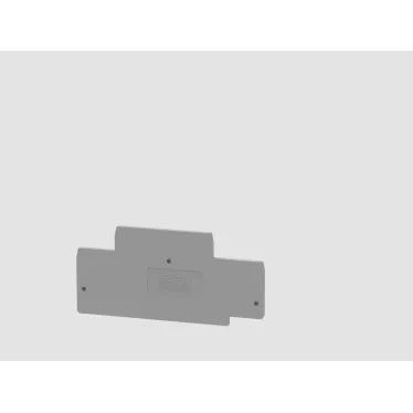 Крышка TP для 2-уровневых проходных клемм 4мм2, сер.