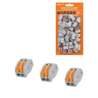                  Соединительная клемма СК-412 (2,5мм²) (50 шт/блистер) | SQ0527-0015 | TDM
               