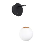 Светильник SP-BEADS-WALL-HANG-R130-6W Warm3000 (BK-GD, 180 deg, 230V) (Arlight, IP20 Металл, 3 года) | 035373 | Arlight