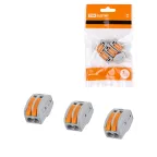                  Соединительная клемма СК-412 (2,5мм2) (5 шт/упак) | SQ0527-0011 | TDM
               