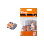                  Соединительная клемма СК-414 (2,5мм2) (5 шт/упак) | SQ0527-0014 | TDM
               