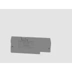 Крышка защитная для клемм TC 1-2 сеч. 4мм2, сер.