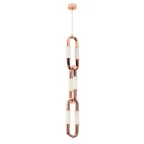 Светильник светодиодный SP-AMPIRIUS-HANG-H881-L120-10W MIX (BRASS, 360 deg, 230V) (ARL, IP20 Металл, 3 года)