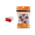                  Строительно-монтажная клемма КБМ-2273-232 (2,5мм2) с пастой (5 шт/упак) | SQ0517-0121 | TDM
               