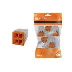                  Строительно-монтажная клемма КБМ-2273-244 (2,5мм2) с пастой (5 шт/упак) | SQ0517-0125 | TDM
               