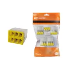                  Строительно-монтажная клемма КБМ-2273-246 (2,5мм2) с пастой (5 шт/упак) | SQ0517-0126 | TDM
               