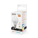 Лампа светодиодная LED 8 Вт 520 лм 3000К шар P45 теплый E14 AC 220В Elementary Gauss