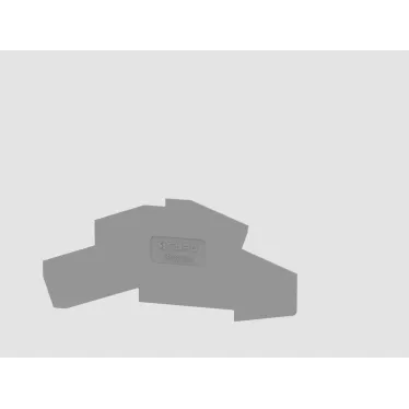 Крышка защитная TP для угловых 4-уровневых клемм TPDS, сеч. 2.5мм2, сер.