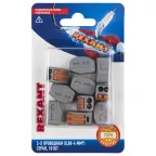                  Клемма универсальная СМК 222-412, 2-проводная серая 0,08-2,5 4 кв мм, 10 шт, REXANT
               