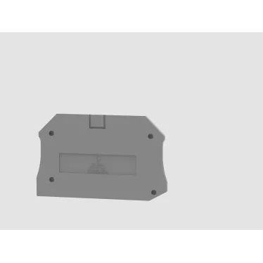 Крышка защитная для клемм TU 4-контактных, сер.