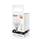 Лампа светодиодная LED 8 Вт 520 лм 3000К шар P45 теплый E14 AC 220В Elementary Gauss