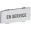Osmoz вставк. узкая алюм. "EN Service" надпись | 024335 | Legrand