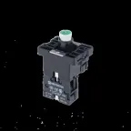 Основание с модулем подсветки, 1NO блок-контакт, зеленый, 220V AC/DC, пласт. MTB2-EW633 | 43330 | ОВЕН