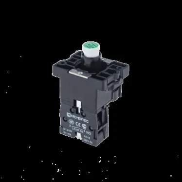 Основание с модулем подсветки, 1NO блок-контакт, зеленый, 220V AC/DC, пласт. MTB2-EW633 | 43330 | ОВЕН