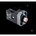 Основание с модулем подсветки, 1NC блок-контакт, красный, 220V AC/DC, мет. MTB2-BW634 | 43297 | ОВЕН