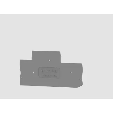 Крышка защитная TPD для клемм штекерных сеч. 2.5мм2, сер.
