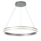                  Светильник светодиодный подвесной декоративный 60W, 4200Lum, 4000K, IP20, серебро AL5888 SHINNING RING | 41697 | FERON
               