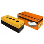 Корпус КП104 для кнопок 4места желтый  | SQ0705-0009 | TDM