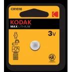                 Батарейка CR1616-1BL MAX Lithium (60/240/50400)
               
