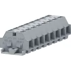                  Клемма TB 2-2 с бок. подключ. с фиксирующим фланцем, серая
               