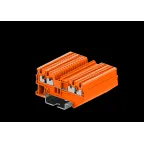                  Клемма TP 2-2 проходная Push-in, сечение 1,5 мм. кв., оранжевая
               