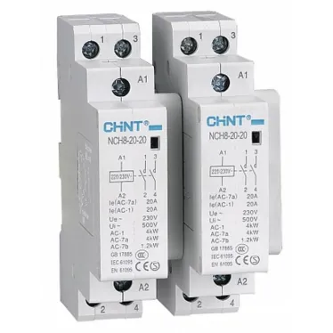 Контактор модульный NCH8-40/20 40A 2НО AC24В, 50Гц (R) | 256082 | CHINT