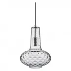                  Светильник подвесной серии Винтаж 1906 PEAR Дымчато-серый IP 20 1906 CARVED PENDANT PEAR G SM LEDV | 4058075217201 | Ledvance
               