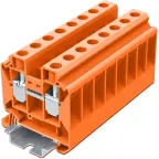                  Клемма TU 1-1 винтовая сечение 16 мм. кв., оранжевая
               