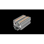 Клемма TP 1-1 проходная Push-in, сечение 10 мм. кв., серая