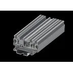 Клемма TC 1-2 пружинная, сечение 2,5 мм. кв., серая