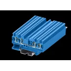 Клемма TC 2-2 пружинная, сечение 1,5 мм. кв., синяя