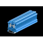 Клемма SUK 1-1 винтовая, сечение 6 мм. кв., синяя