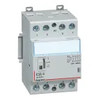 Контактор 230V 4НО 63А бесшумный с ручкой управления CX3